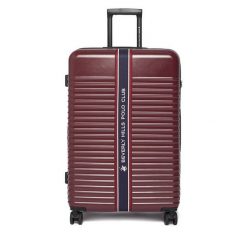 Walizka duża Beverly Hills Polo Club. Czerwone walizki męskie Beverly Hills Polo Club, bez wzorów, duże. Za 399.99 zł.