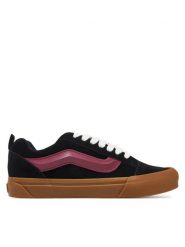 Vans Sneakersy Knu Skool VN000D6CBMV1 Czarny. Czarne buty sportowe na co dzień męskie Vans, m, bez wzorów, ze skóry, bez ramiączek, bez kaptura. Za 279.99 zł.