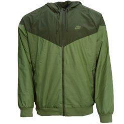 Kurtka przejściowa męska Nike Windrunner Jacket wiatrówka. Zielone kurtki męskie Nike, m, bez wzorów, bez ramiączek, bez kaptura. Za 279.99 zł.