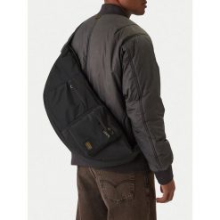 Nerka G-Star Raw. Czarne saszetki męskie G-Star Raw, bez wzorów, małe. Za 179.99 zł.