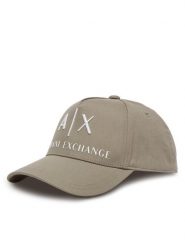 Armani Exchange Czapka z daszkiem 954039 CC513 U6167 Beżowy. Brązowe czapki męskie Armani Exchange, bez wzorów, z bawełny. Za 129.99 zł.