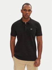 Tommy Jeans Polo DM0DM20676 Czarny Slim Fit. Czarne koszulki polo męskie Tommy Jeans, l, bez wzorów, z bawełny, bez kołnierzyka, bez ramiączek. Za 199.99 zł.