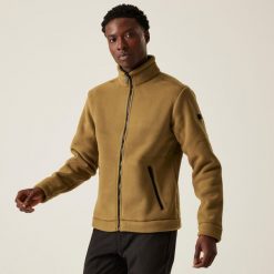 Polar turystyczny męski Garrian II Regatta z suwakiem. Brązowe bluzy z polaru męskie Regatta, m, bez wzorów, z polaru, sportowe, bez ramiączek, bez kaptura. W wyprzedaży za 315.00 zł.