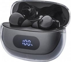 Słuchawki Intenso Intenso Buds Plus T310AE, headset (black). Czarne słuchawki douszne Intenso. Za 136.85 zł.
