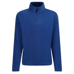 Męski Polar Z Suwakiem Micro. Niebieskie bluzy z polaru męskie Regatta, m, bez wzorów, z polaru, sportowe, bez ramiączek, bez kaptura. Za 91.99 zł.