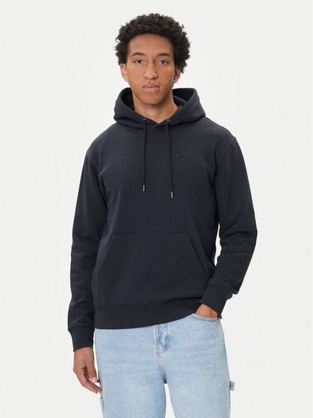 Quiksilver Bluza Salt Water Hoodie EQYFT05159 Czarny Regular Fit. Czarne bluzy nierozpinane męskie Quiksilver, l, bez wzorów, z bawełny, bez ramiączek, bez kaptura. Za 279.99 zł.