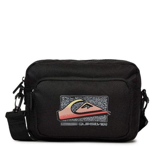 Saszetka Quiksilver. Czarne saszetki męskie Quiksilver, bez wzorów, małe. Za 68.99 zł.