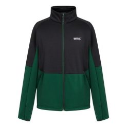 Polar męski Highton IV Z Pełnym Zamkiem Błyskawicznym. Czarne bluzy z polaru męskie Regatta, m, bez wzorów, z polaru, sportowe, bez ramiączek, bez kaptura. Za 74.99 zł.