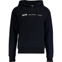 Wood Wood RAFFI Bluza z kapturem navy. Bluzy nierozpinane męskie Wood Wood. Za 589.00 zł.