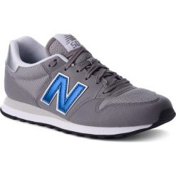 Sneakersy NEW BALANCE - GM500GBS Szary. Szare buty sportowe na co dzień męskie New Balance, z materiału, eleganckie. W wyprzedaży za 209.00 zł.