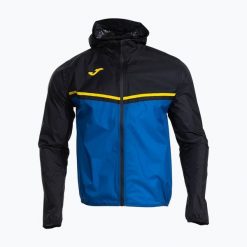 Kurtka do biegania męska Joma R-Nature. Czarne kurtki treningowe męskie Joma, m, bez wzorów, bez kaptura, do biegania. Za 389.99 zł.