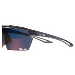 Okulary przeciwsłoneczne Magicshine RL004. Niebieskie okulary przeciwsłoneczne męskie MAGICSHINE, bez wzorów, sportowe. Za 283.50 zł.