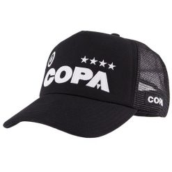 Czapka Dla Dorosłych - Campioni - Czarna. Czarne czapki męskie COPA FOOTBALL, bez wzorów. Za 127.10 zł.