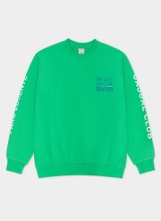 Zielona bluza oversize z okrągłym dekoltem C22SF-2B-002-Z-0. Zielone bluzy nierozpinane męskie Pako Lorente, m, bez wzorów, z bawełny, casualowe, bez ramiączek, bez kaptura. Za 59.99 zł.