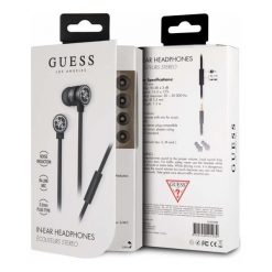 Zestaw słuchawkowy Guess GUESS ZESTAW SŁUCHAWKOWY GUEPWIBK JACK 3.5MM CZARNY standard. Zestawy słuchawkowe marki Guess. Za 91.13 zł.