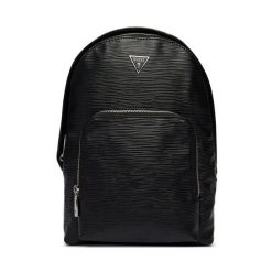 Plecak Guess. Czarne plecaki męskie Guess, z aplikacjami. Za 409.99 zł.