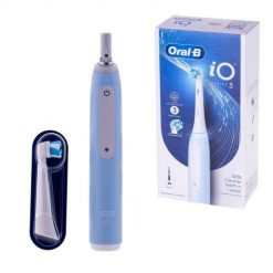 Braun Oral-B szczoteczka elektryczna iO 3 BLUE. Niebieskie szczoteczki elektryczne BRAUN. Za 327.99 zł.