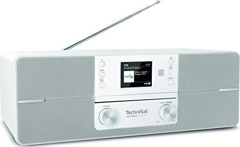 Radioodtwarzacz TechniSat DIGITRADIO 371 CD BT (white, DAB, FM, CD, Bluetooth). Białe radia TECHNISAT. Za 880.69 zł.