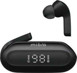 Słuchawki Mibro Earbuds 3 czarne (MIBAC_E3/BK). Czarne słuchawki bluetooth MIBRO. Za 49.00 zł.
