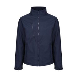 Kurtka softshell 3-warstwowa Regatta Ablaze. Niebieskie kurtki męskie Regatta, bez wzorów, z softshellu, bez ramiączek, bez kaptura. Za 429.99 zł.