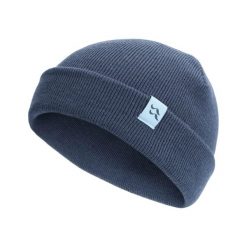 Czapka dzianinowa podwijana Rab Adzuki Beanie. Niebieskie czapki męskie RAB, bez wzorów, z dzianiny, sportowe. Za 94.99 zł.