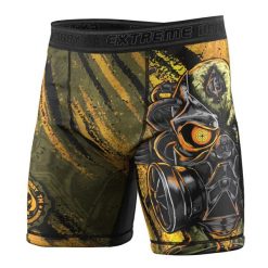 Spodenki Vale Tudo do MMA męskie EXTREME HOBBY DBD. Czarne szorty sportowe męskie EXTREME HOBBY, bez wzorów, z elastanu, sportowe. Za 179.00 zł.