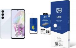 Smartfon Samsung Galaxy A35 6/128 GB Niebieski (SM-A356BLBBEUE) + FlexibleGlass + Etui Clear Case. Niebieskie smartfony SAMSUNG. Za 1,182.00 zł.