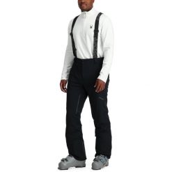 Spodnie narciarskie męskie Spyder Bormio Gtx. Czarne spodnie narciarskie i snowboardowe męskie Spyder, bez wzorów, narciarskie. W wyprzedaży za 1,597.40 zł.