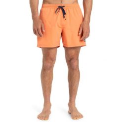 Szorty kąpielowe dla Mężczyzn EVERYDAY SOLID VOLLEY 15". Brązowe szorty męskie Quiksilver, bez wzorów, z poliesteru, sportowe. Za 139.99 zł.