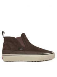 Vans Sneakersy MTE Mid-Slip Insulated VN000DANBRO1 Brązowy. Brązowe buty sportowe na co dzień męskie Vans, m, bez wzorów, ze skóry, bez ramiączek, bez kaptura. Za 519.99 zł.
