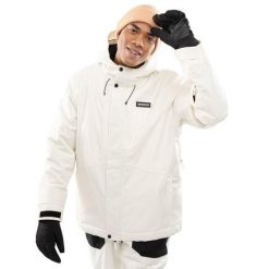 Męska kurtka snowboardowa Sporty zimowe Siroko W4 Tokoyoro. Białe kurtki narciarskie i snowboardowe męskie SIROKO, na zimę, m, bez wzorów, bez kaptura, narciarskie. Za 718.00 zł.