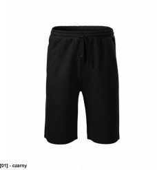 Comfy 611 - ADLER - Szorty męskie, 300 g/m2 - czarny L. Czarne szorty sportowe męskie Malfini, bez wzorów, sportowe. Za 85.25 zł.