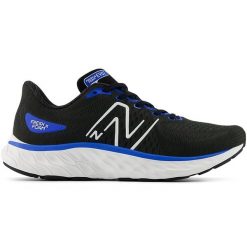 Buty męskie New Balance Fresh Foam Evoz v3 MEVOZCK3 – czarne. Czarne buty do biegania męskie New Balance, bez wzorów, z syntetyku, bez zapięcia, do biegania. Za 249.99 zł.