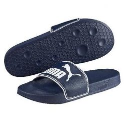 Puma Klapki Leadcat 36026302. Niebieskie klapki i japonki męskie Puma, bez wzorów. Za 87.99 zł.