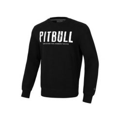 Bluza męska Pitbull Street King. Czarne bluzy nierozpinane męskie PITBULL, l, bez wzorów, sportowe, bez ramiączek, bez kaptura. Za 179.99 zł.