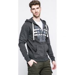 Blend - Bluza. Szare bluzy rozpinane męskie Blend, z nadrukiem, z bawełny. W wyprzedaży za 89.90 zł.