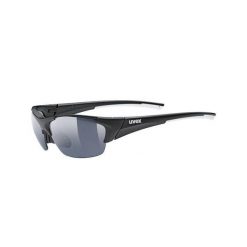 Okulary Uvex Blaze III Black Mat/Smoke 2210 2021. Czarne okulary przeciwsłoneczne męskie Uvex, bez wzorów, sportowe. W wyprzedaży za 233.91 zł.