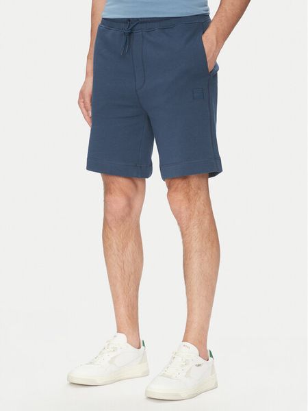 BOSS Szorty sportowe Sewalk 50511726 Niebieski Regular Fit. Niebieskie szorty sportowe męskie Boss, bez wzorów, z bawełny, sportowe. Za 429.99 zł.
