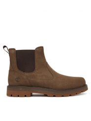 Timberland Sztyblety Britton Road TB0A6A4WEM51 Brązowy. Brązowe sztyblety męskie Timberland, z nubiku, bez obcasa, bez zapięcia. Za 779.99 zł.