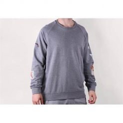 Bluza sportowa męska Nike Air Jordan Jumpman. Szare bluzy nierozpinane męskie Nike, m, bez wzorów, sportowe, bez ramiączek, bez kaptura. Za 391.00 zł.