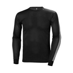 Bluza Helly Hansen lifa stripe crew. Czarne bluzy nierozpinane męskie Helly Hansen, m, bez wzorów, bez ramiączek, bez kaptura. W wyprzedaży za 177.55 zł.