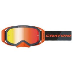Rowerowe okulary przeciwsłoneczne C-Revel Pro. Czarne okulary przeciwsłoneczne męskie CRATONI, bez wzorów, sportowe. Za 549.90 zł.