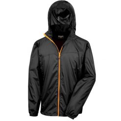 Męska Lekka Kurtka Typu Packaway. Brązowe kurtki męskie RESULT, m, bez wzorów, sportowe, bez ramiączek, bez kaptura. Za 142.99 zł.