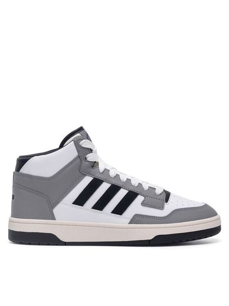Adidas Sneakersy RAPID COURT MID W JP5866 Szary. Szare buty sportowe na co dzień męskie ADIDAS, m, bez wzorów, ze skóry, bez ramiączek, bez kaptura. Za 239.99 zł.