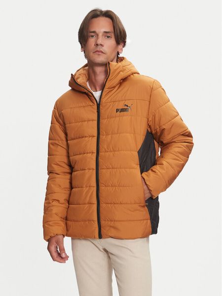 Puma Kurtka zimowa Essentials 848938 Beżowy Regular Fit. Brązowe kurtki męskie Puma, na zimę, m, bez wzorów, z syntetyku, bez ramiączek, bez kaptura. Za 279.99 zł.