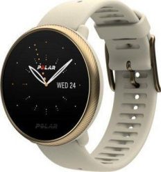 Zegarek sportowy Polar Polar Ignite 2 szampańsko-złoty + Hook & Loop. Żółte zegarki sportowe Polar. Za 796.50 zł.