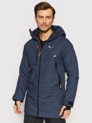 Salewa Kurtka zimowa Elmo 28045 Granatowy Regular Fit. Niebieskie kurtki outdoor męskie Salewa, na zimę, m, bez wzorów, z syntetyku, bez kaptura, outdoorowe. Za 1,799.00 zł.
