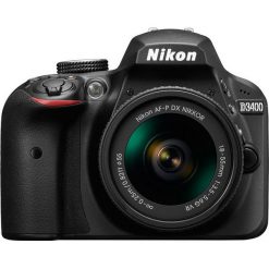 Lustrzanka Nikon D3400 + AF-P 18-55VR KIT (VBA490K001). Aparaty lustrzanki marki NIKON. Za 1,745.00 zł.