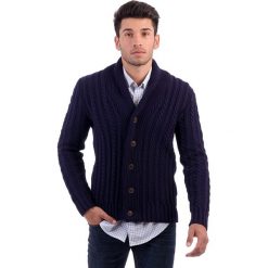 Sweter rozpinany w kolorze granatowym. Niebieskie kardigany męskie Polo Club, z dzianiny. W wyprzedaży za 337.95 zł.