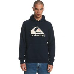 Bluza z kapturem dla Mężczyzn BIG LOGO. Brązowe bluzy nierozpinane męskie Quiksilver, m, bez wzorów, z bawełny, z kapturem. Za 319.99 zł.